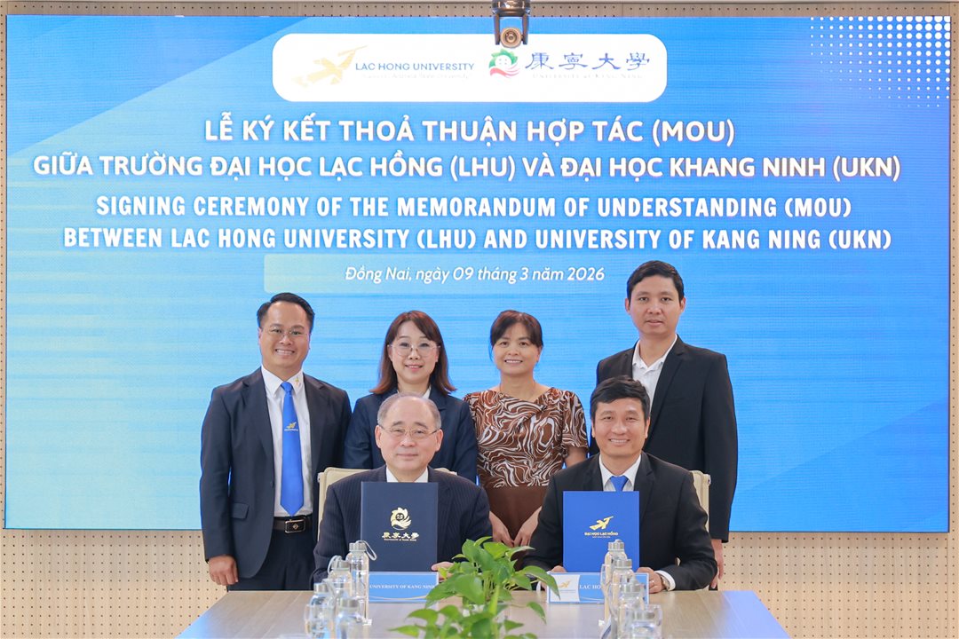 LHU ký kết hợp tác với Đại học Khang Ninh (Đài Loan), mở rộng cơ hội học tập quốc tế cho sinh viên