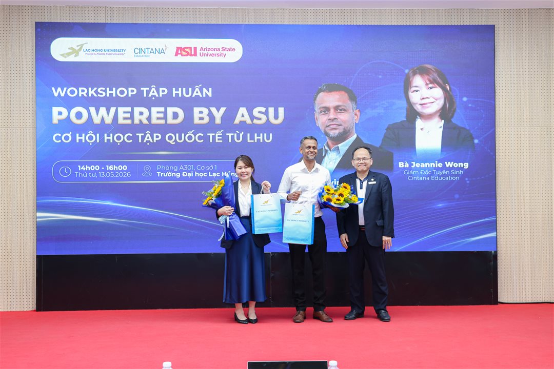 LHU tăng cường quốc tế hóa cùng Workshop “Powered by ASU – Cơ hội học tập quốc tế từ LHU”